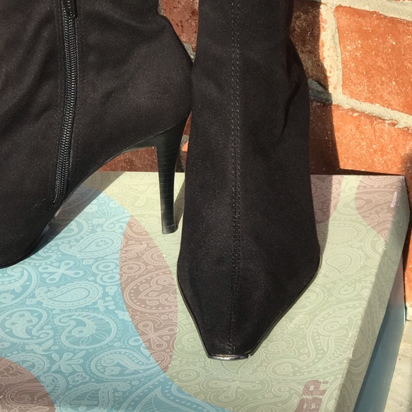 BP Nordstrom faux suede tall boots - Picture 4 of 7